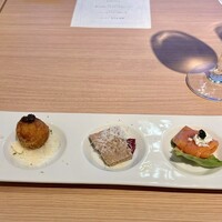 Pecorino Market&Restaurant - 前菜の3種盛り合わせ
