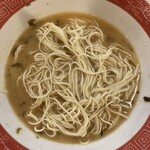 博多ラーメン にこいち - 替玉150円