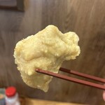 村山 満月うどん - かしわ天220円