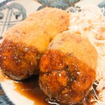 牛すじコロッケ定食