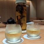 ふぐまどんな - ヒレ酒冷