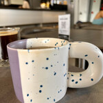 カタチ カフェ - レモンミントティー　持ち手が大きいっ！！！