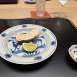 徳ㇵ本也 - ◆岩手県産松茸炭火焼き　塩　酢橘