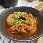 宵月夜 - 肉大根ちょいピリ辛