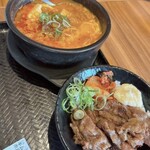 カルビ丼とスン豆腐専門店 韓丼 - 