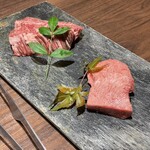 牛の達人 浅草店 - 上タンと上ハラミ、柔らかすぎて涙出そう