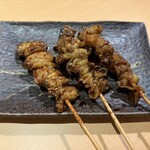 串焼き居酒屋ゴバン - 串焼き:鳥皮