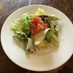 カフェ・ド・ラパン - サラダ（セットメニューの一つ）