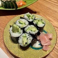 味工房まんま 別館 - 〆のかっぱ巻き