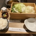 豚しゃぶ せいろ蒸し専門店 豚匠 北浜邸 - 豚しゃぶしゃぶ定食