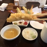 長岡屋 - 海老ぷりぷり太いですね