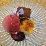 slow　luck - カタラーナ・ティラミス・洋梨のジェラート