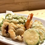 魚介と季節野菜のフリット