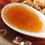 中華そば 麺や食堂 - こだわりのスープ　魚介出汁・特製動物スープ・水・醤油・香り油、、、全て厳選し、究極の完成度(^o^)♪