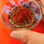 中華そば 麺や食堂 - サービスの特製烏龍茶　ジャスミン茶のような華やかなフレーバー