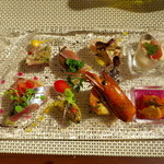 ビストロ ダイア - 色々な物を少しずつ前菜8種の盛合わせ