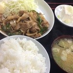 Banraitei - 生姜焼き定食