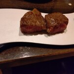 湯宿 だいいち - 星空黒牛のステーキ