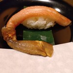 湯宿 だいいち - ズワイガニの握り