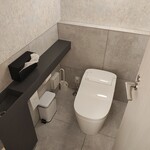 b Kitchen - トイレ内