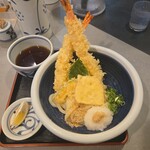 本格手打うどん おか泉 - ひや天おろし(*‘ω‘ *)