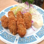 御食事処ときわ - カキフライ