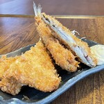 あじ屋 - アジフライ 650円