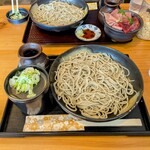 まぐろ屋十割 - 料理写真:もり蕎麦 800円