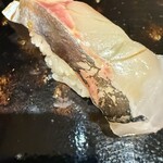 すし丈 - 鯵（和歌山加太）