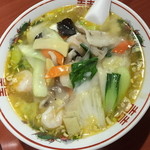 四川食府 - 五目タンメン（７８０円）２０１４年１０月