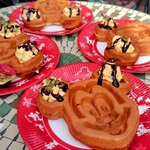 グレートアメリカン・ワッフルカンパニー - ミッキーワッフル