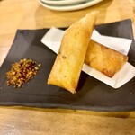 食堂 黒うさぎ - ●エビグラタン春巻き