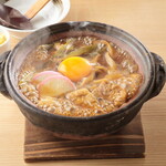 きしめん・味噌煮込み ふじ乃 - 料理写真:味噌煮込みきしめん