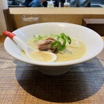芛堂寺 - クリーミー牡蠣蕎麦990円