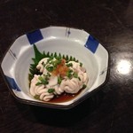 陸蒸気 - 鱈の白子ポン酢　800円