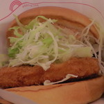 MOS BURGER - チキンバーガー３００円