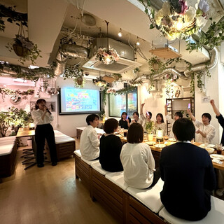 渋谷で貸切パーティー！マイク・プロジェクター無料！