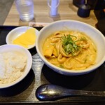 カレーうどん 千吉 - 料理写真:千吉カレーうどん(全粒粉麺)