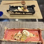 すずきの - キノコ魚巻