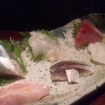 刺身の盛り合わせ