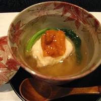 花邑 - うにと蟹の飯蒸し