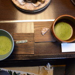 福わ家 - 抹茶とお菓子