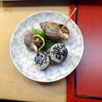 さかもと - バイ貝と衣かつぎ