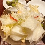 サンコウエンチャイナ・カフェ アンド ダイニング - サラダ大盛り