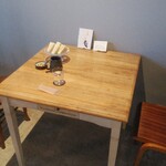 あわい読書室 - 利用したテーブル席