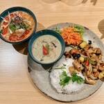 タイ料理とチーズケーキ チャップストックガーデン - 