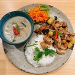 タイ料理とチーズケーキ チャップストックガーデン - 