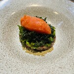 火の花 (fuu the FLAG) - コースメニュー内1品（ブリのタルタル）