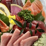 鮮魚 仕出し宴会 まるぎん - 1650円（税込）おまかせ　2025年10月