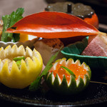 北新地 湯木 - 八寸